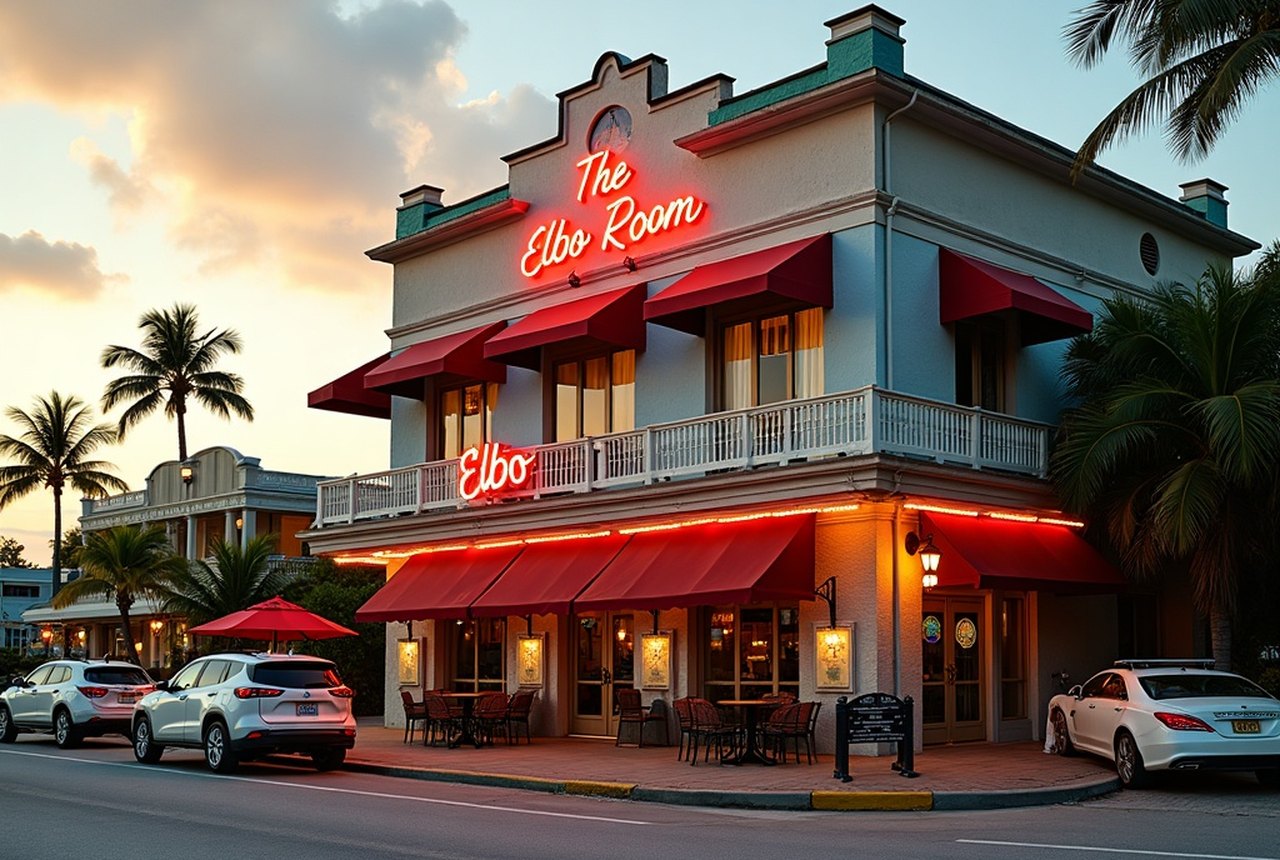 The Elbo Room exterior, ideally a current photo showing it still standing
